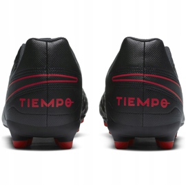 Zapatillas de fútbol Nike Tiempo Legend 8 Club FG / MG AT6107 060 negro negro 4