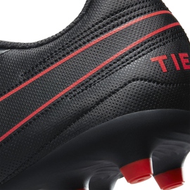 Zapatillas de fútbol Nike Tiempo Legend 8 Club FG / MG AT6107 060 negro negro 6