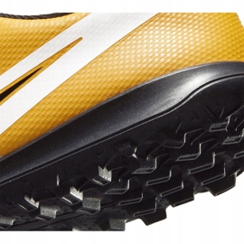 Zapatos de fútbol Nike Mercurial Vapor 13 Club Tf PS (V) Junior AT8178 801 naranja amarillo amarillo 8