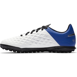 Botas de fútbol Nike Tiempo Legend 8 Club Tf Junior AT5883 104 azul blanco 2