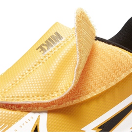 Zapatos de fútbol Nike Mercurial Vapor 13 Club Tf PS (V) Junior AT8178 801 naranja amarillo amarillo 7