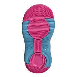 Zapatillas Adidas Active Play I para niños blanco-azul-rosa FW8395 violeta 2