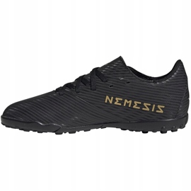 Botas de fútbol adidas Nemeziz 19.4 Tf Jr negras EG3313 para niños negro negro 2