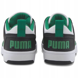 Zapatillas de hombres Puma Rebound LayUp Lo Sl blanco-negro-verde 369866 12 5