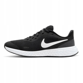 Zapatillas Nike Revolution 5 negras y blancas BQ5671 003 negro 2