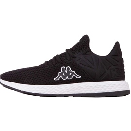 Zapatos Kappa Hector blanco y negro 242768 1110 2