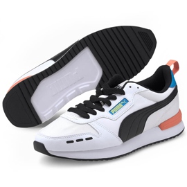 Zapatillas de hombres Puma R78 Neon blancas 373203 02 blanco multicolor 3