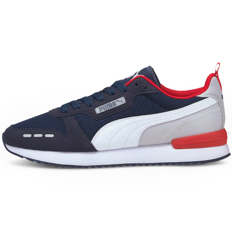 Zapatillas de hombres Puma R78 azul marino-blanco-gris-rojo 373117 24 multicolor 1