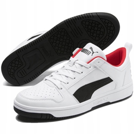 Zapatillas Puma Rebound LayUp Lo Sl hombre blanco-negro 369866 01 rojo 3