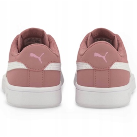 Zapatillas Puma Smash v2 Buck Jr. Rosa 365182 21 para niños rosado 4