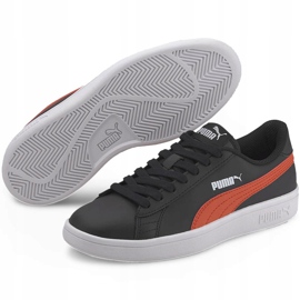 Zapatos de niños Puma Smash v2 L Jr negro 365170 22 3