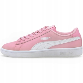Zapatos de niños Puma Smash v2 L Jr rosa 365170 24 rosado 2