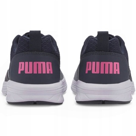 Zapatillas de niños Puma Nrgy Comet azul marino-gris 190675 20 4