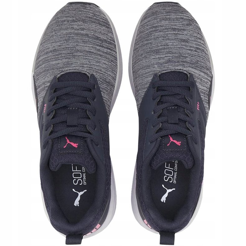 Zapatillas de niños Puma Nrgy Comet azul marino-gris 190675 20 1