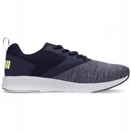 Zapatos para niños Puma Nrgy Comet azul marino 190675 17 gris 1