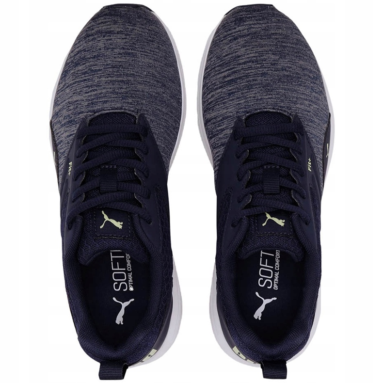 Zapatos para niños Puma Nrgy Comet azul marino 190675 17 gris 2