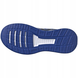 Zapatillas Adidas Runfalcon K para niños gris-azul FV9442 6