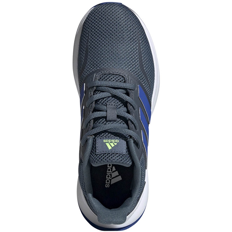 Zapatillas Adidas Runfalcon K para niños gris-azul FV9442 1