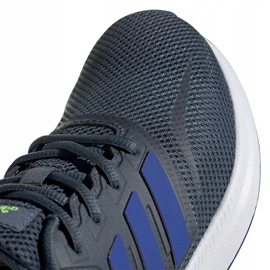 Zapatillas Adidas Runfalcon K para niños gris-azul FV9442 3