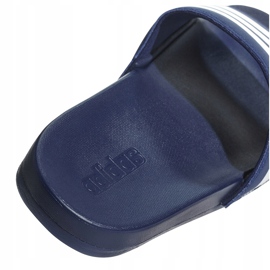 Zapatillas adidas Adilette Comfort azul marino B42114 blanco 4