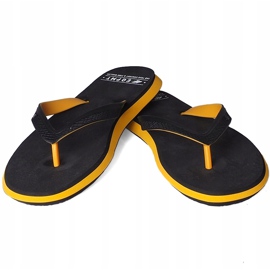 Zapatillas de hombre 4F amarillo H4L20 KLM005 71S negro 1