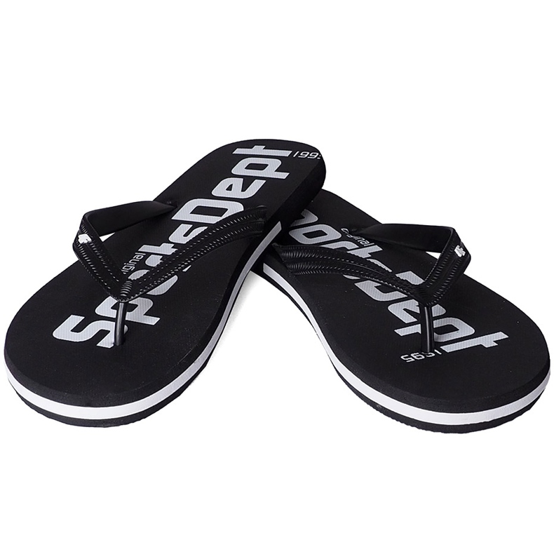 Pantuflas 4F para hombre deep black H4L20 KLM006 20S negro 1