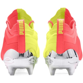 Botas de fútbol Puma One 20.1 Fg Ag 105956 01 amarillo amarillo 5