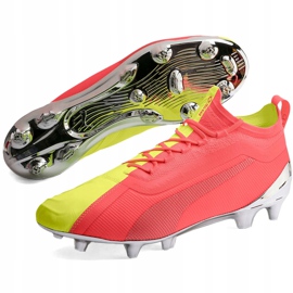 Botas de fútbol Puma One 20.1 Fg Ag 105956 01 amarillo amarillo 3