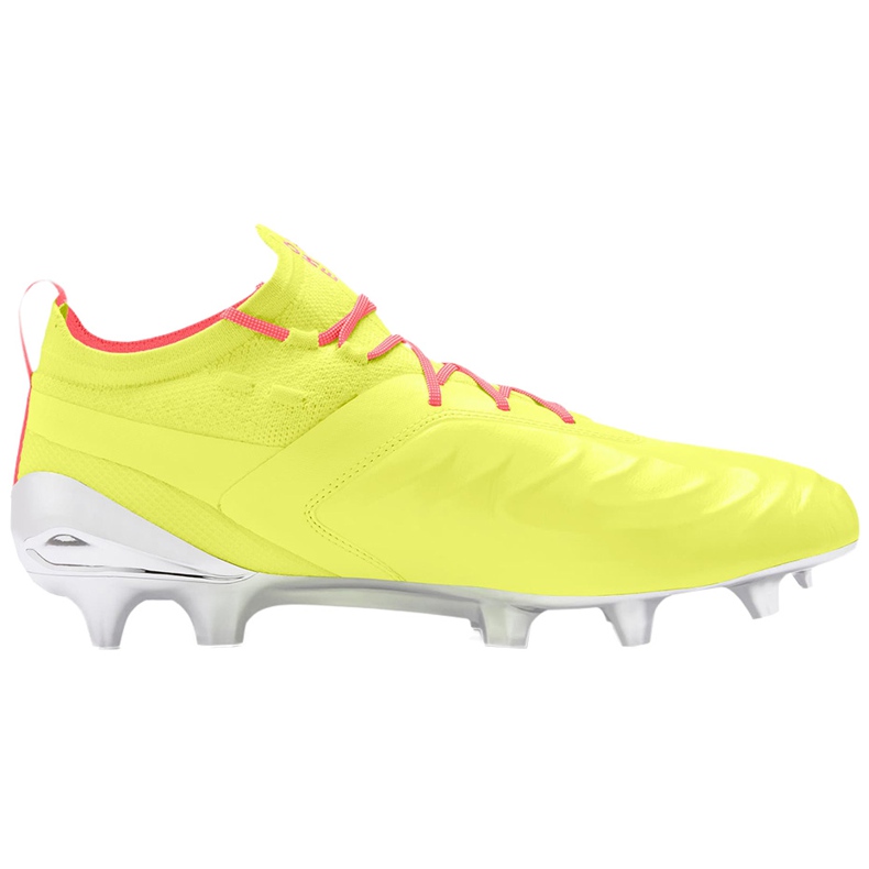 Botas de fútbol Puma One 20.1 Fg Ag 105956 01 amarillo amarillo 1