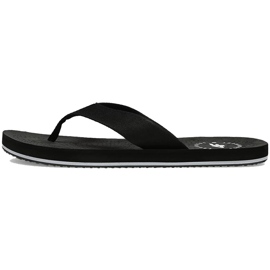 Pantuflas 4F para hombre deep black H4L20 KLM004 20S negro 3