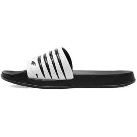 Zapatillas de mujer 4F negras H4L20 KLD001 21S blanco negro 2