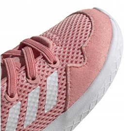 Zapatillas adidas Archivo K rosa EG3980 para niños blanco azul rosado 3