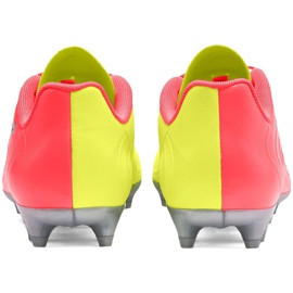 Botas de fútbol Puma One 20.4 Osg Fg Ag 105973 01 para niños amarillo 4