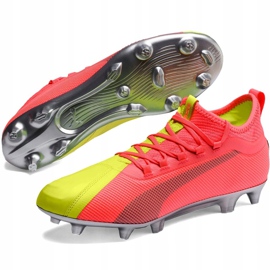 Botas de fútbol Puma One 20.2 Osg Fg Ag 105959 01 amarillo amarillo 3