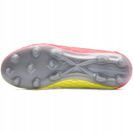 Botas de fútbol Puma Future 5.4 Osg Fg Ag 105949 01 para niños rojo amarillo 5