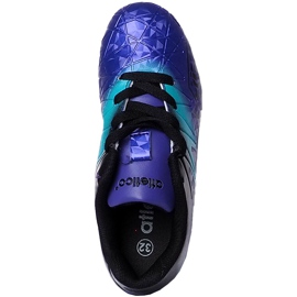 Botas de fútbol para niños Atletico Fg violeta XT2094-S77053 azul 1