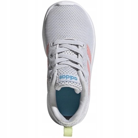 Zapatillas adidas Lite Racer Cln I para niños gris-rosa EG4013 rosado 1