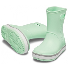 Crocs Botas de lluvia para niños Crocband Rain Boot Niños, verde 205827 3TO 3
