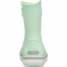 Crocs Botas de lluvia para niños Crocband Rain Boot Niños, verde 205827 3TO 4