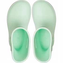 Crocs Botas de lluvia para niños Crocband Rain Boot Niños, verde 205827 3TO 1