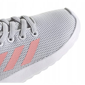 Zapatillas adidas Lite Racer Cln I para niños gris-rosa EG4013 rosado 3