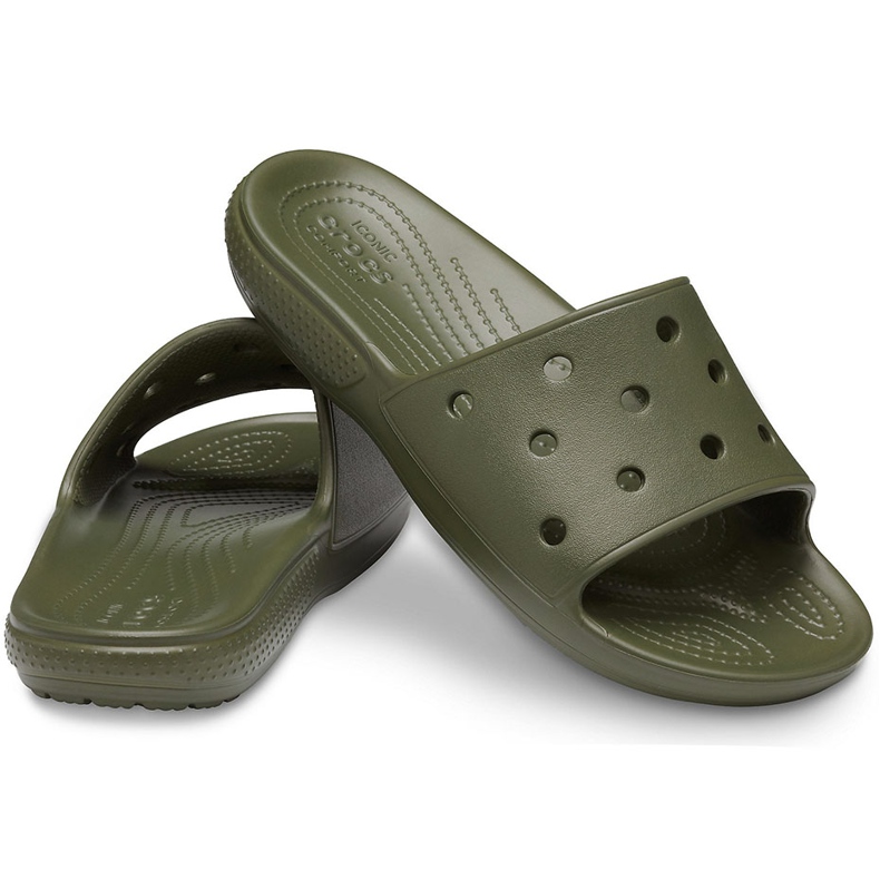 Crocs Classic Slide caqui 206121309 verde 1
