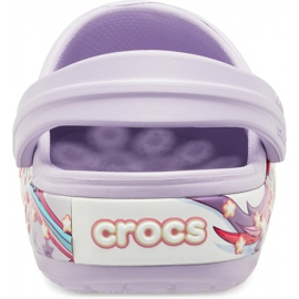 Crocs para niños FunLab Unicorn Band Cg K violeta 206270530 5