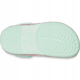 Crocs Kids FunLab Unicorn Band Cg K verde 206270 3TI rosado 5