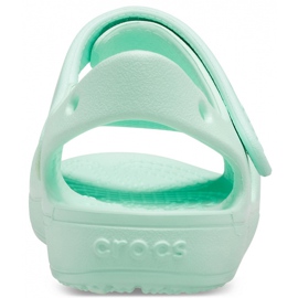 Sandalias Crocs para niños Classic Cross Strap Sandal Ps neo mint 206245 3TI verde 4