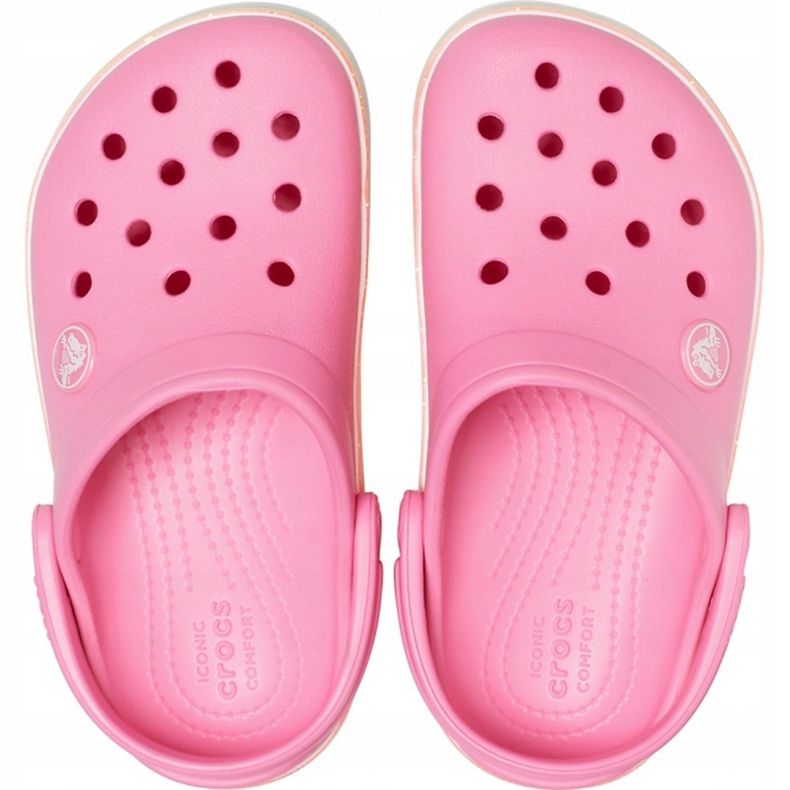 Crocs para niños Crocband Rainbow Glitter Clg K rosa 206151669 rosado 1
