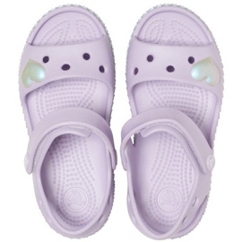 Sandalias Crocs para niños Crocband Imagination Sandal Ps violeta 206145530 púrpura 1