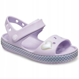 Sandalias Crocs para niños Crocband Imagination Sandal Ps violeta 206145530 2
