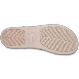 Sandalias Crocs para mujer Brooklyn Low Wedge W marrón 206453 07H negro 5