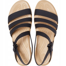 Sandalias Crocs de mujer Tulum Sandal W negro 206107 00W 1